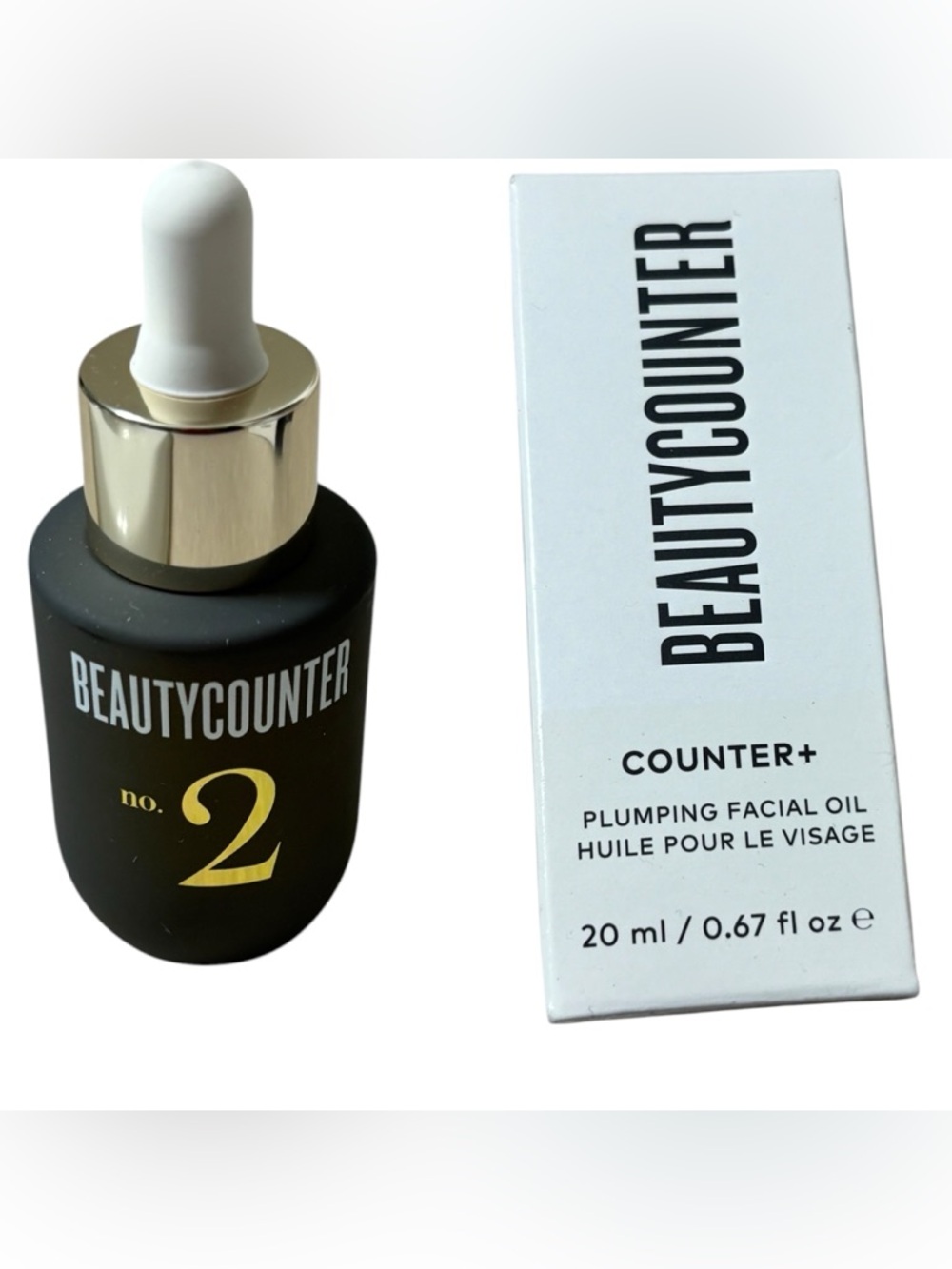 Beautycounter Counter+ No. 2 Plumping Facial Oil New in Box